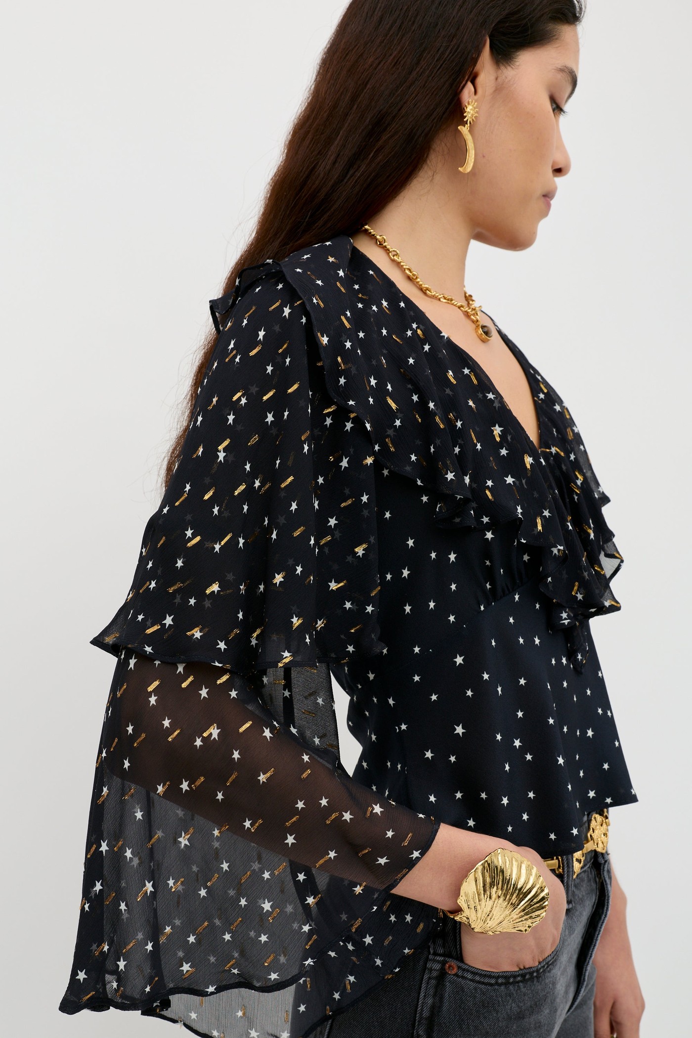 Ramira - Starry Night Navy view 4