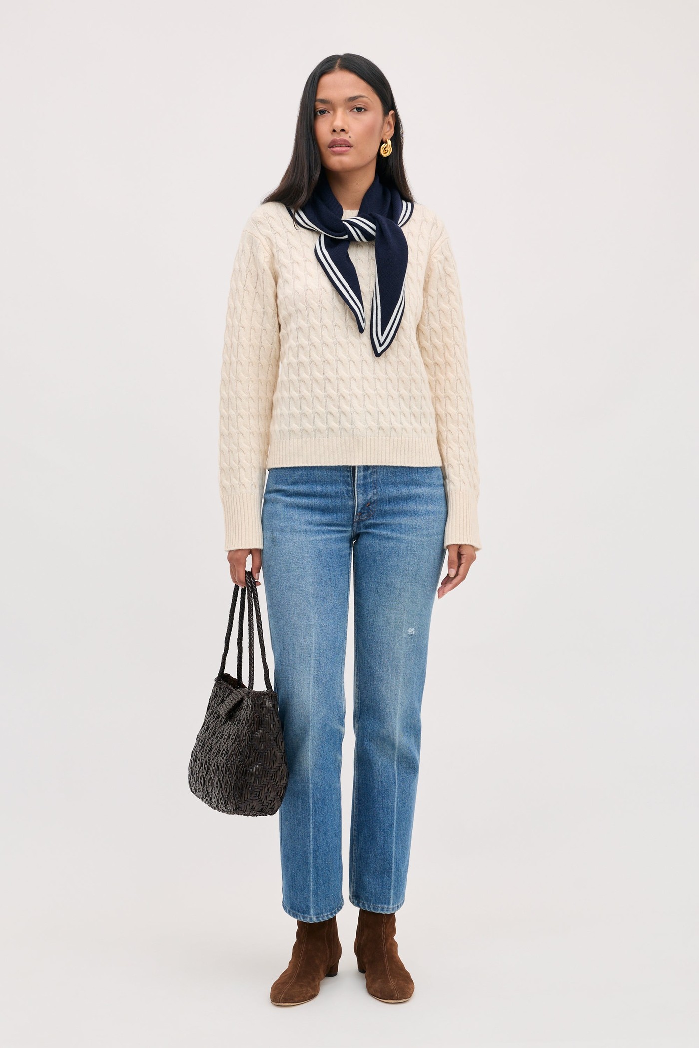 Lianora - Sailor Stripe Navy view 3